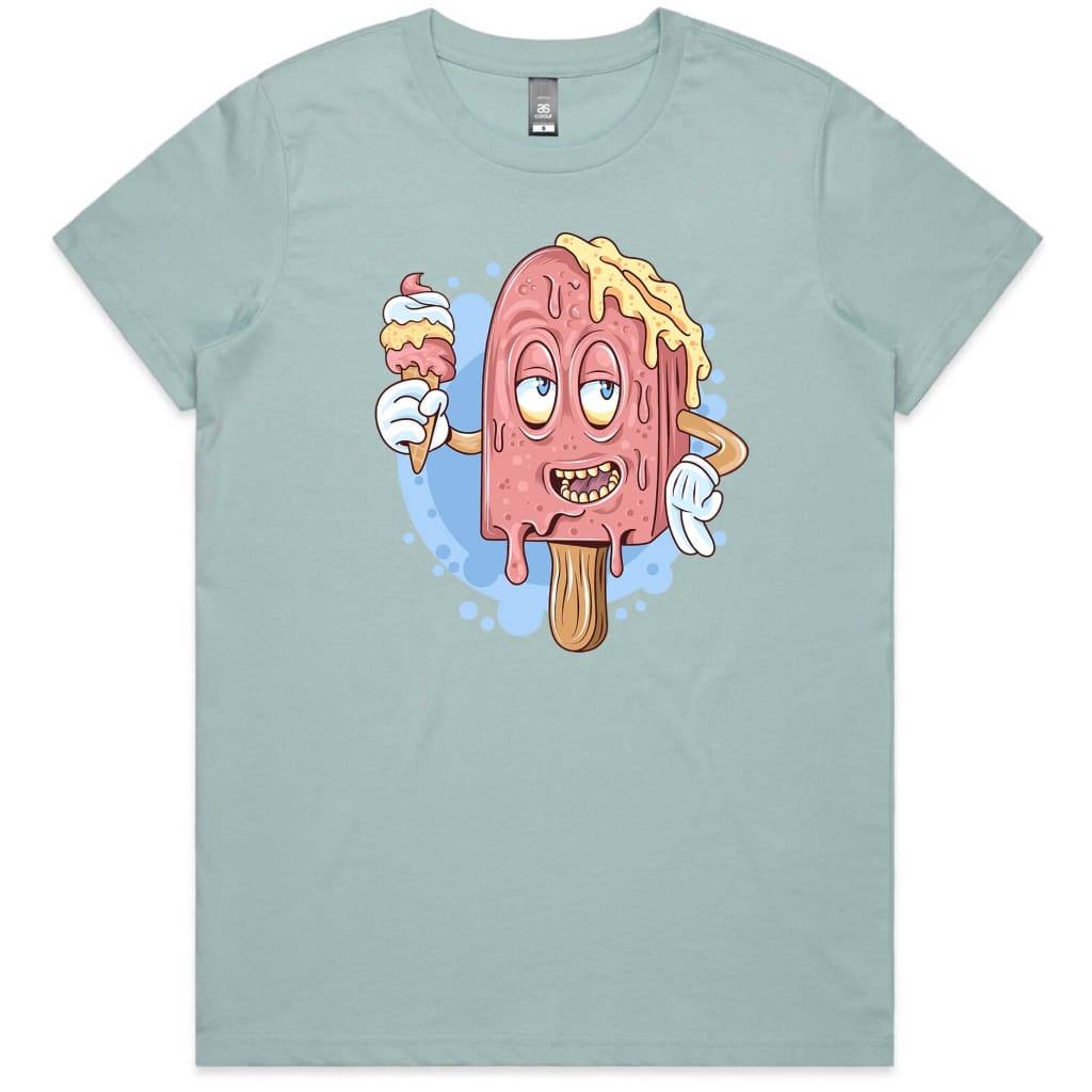 Melting Icecream Ladies T-shirt