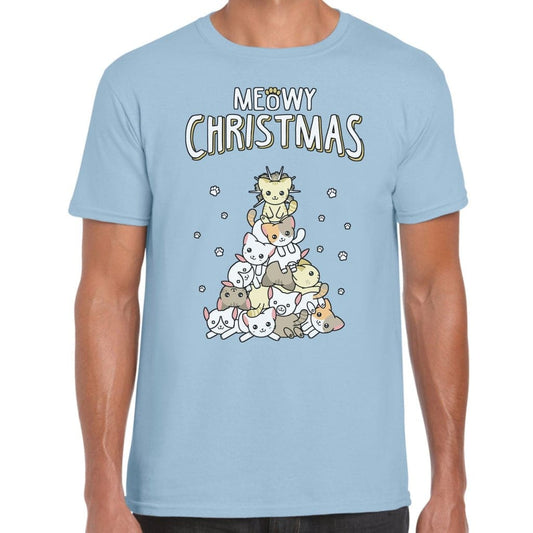 Meowy Christmas T-Shirt