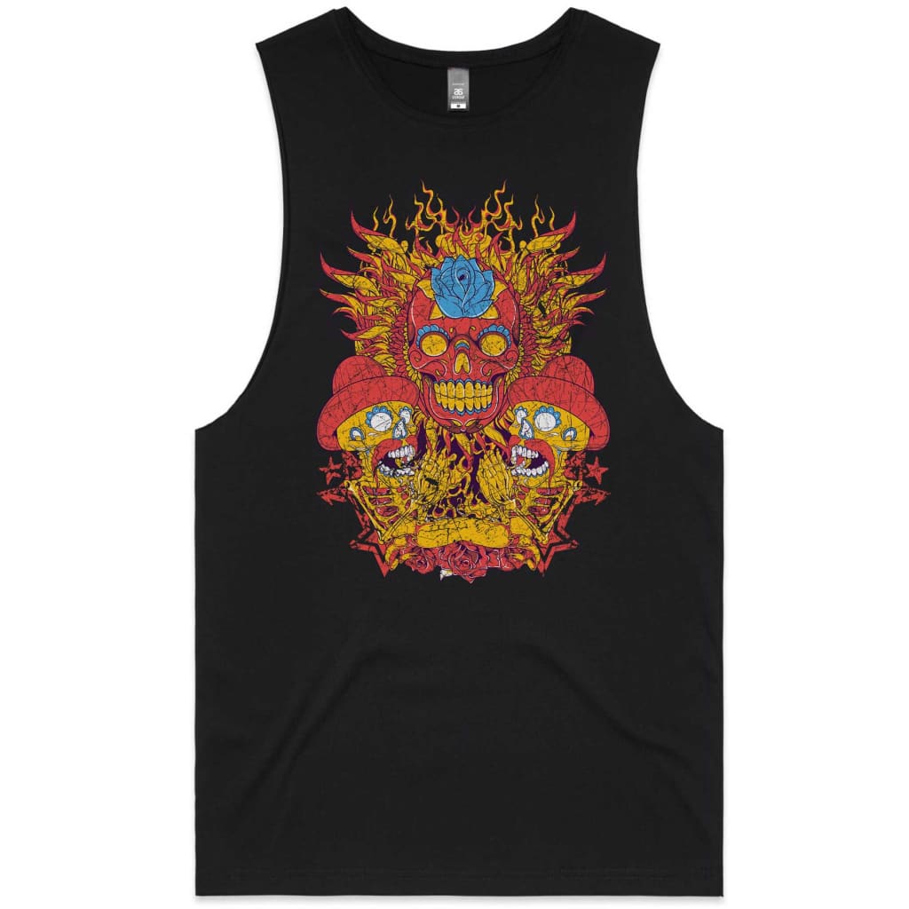 Mexican Skull Vest