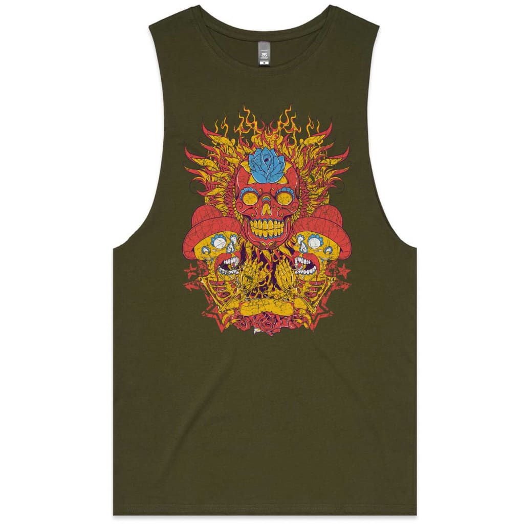 Mexican Skull Vest