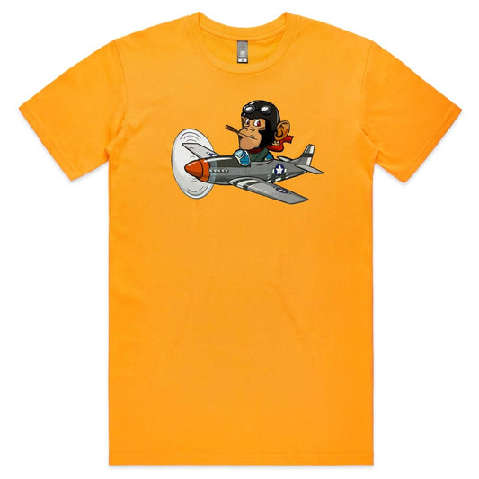 Monkey Plane T-shirt