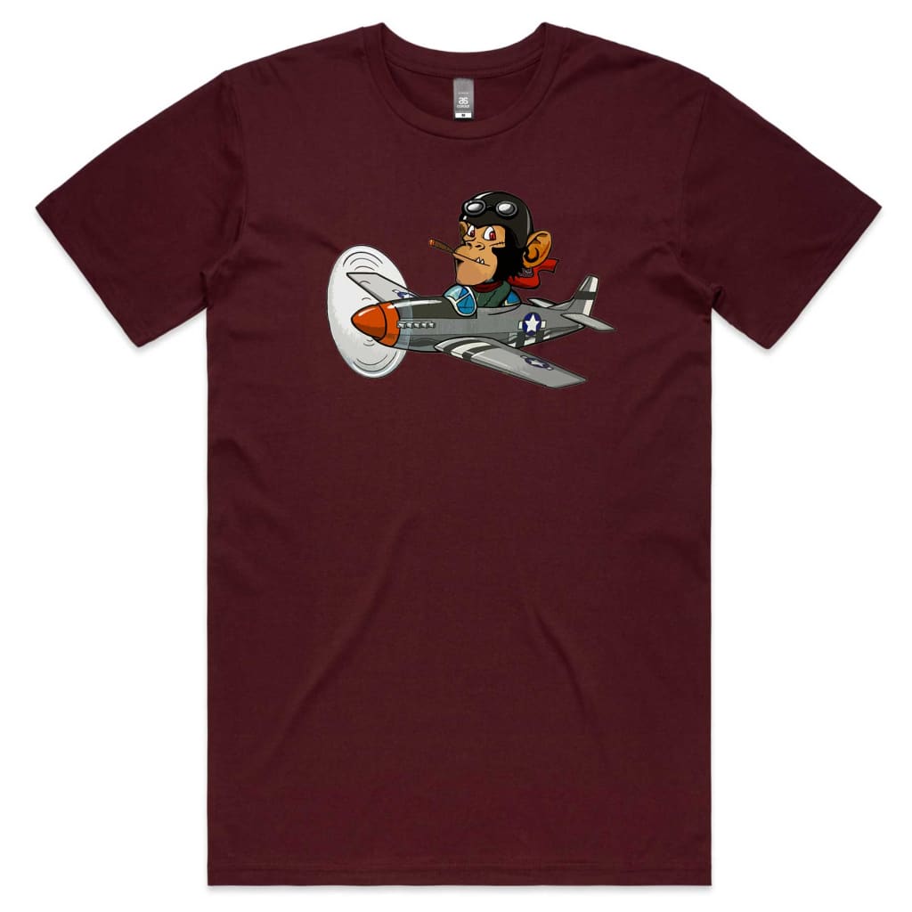 Monkey Plane T-shirt