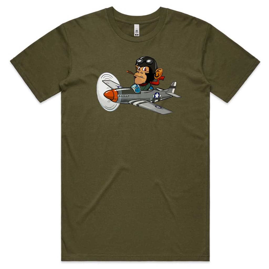 Monkey Plane T-shirt