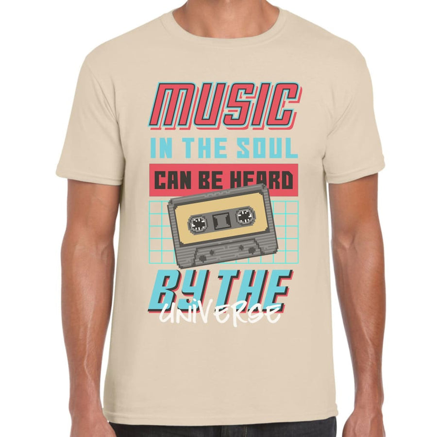 Music can be Heard by the Universe T-shirt