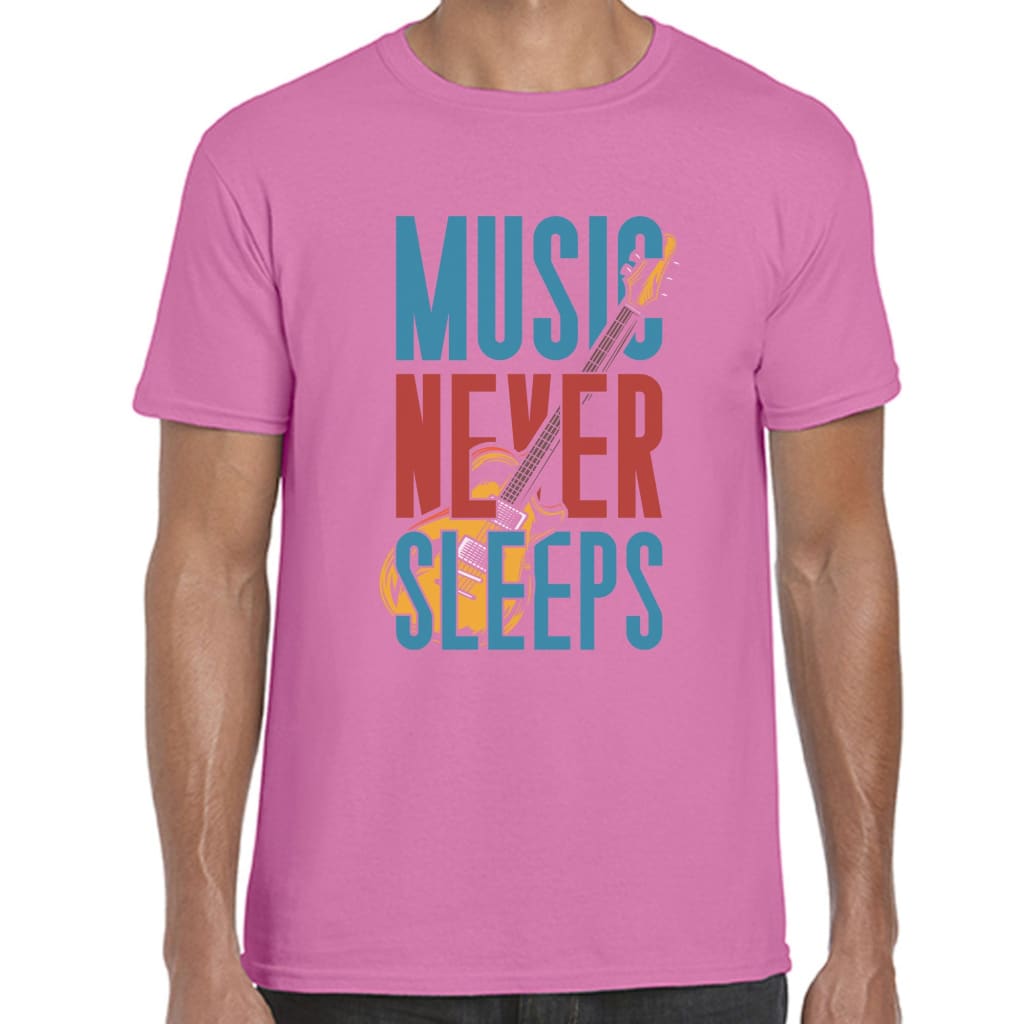 Music never Sleeps T-shirt