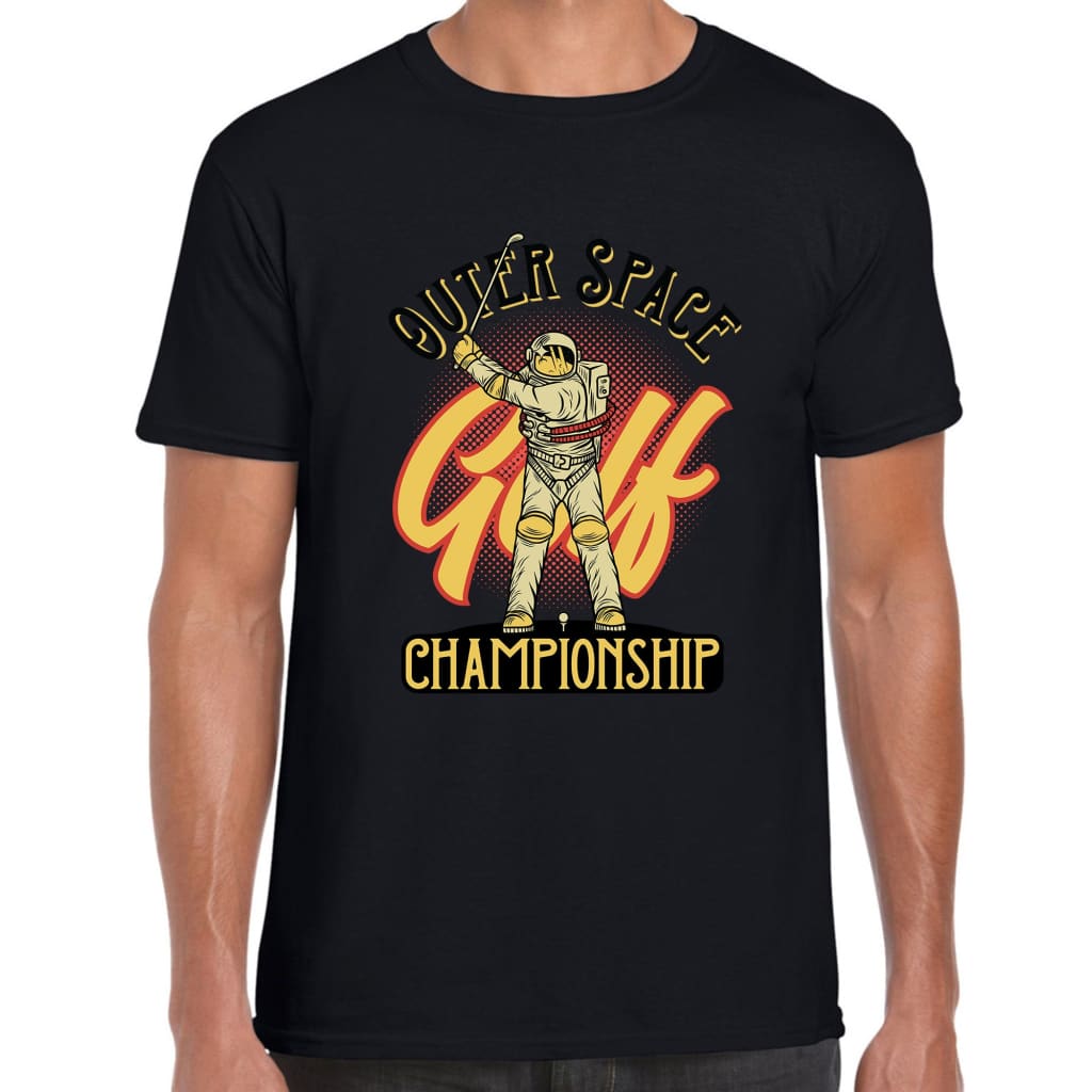 Outer Space Golf Championship T-shirt