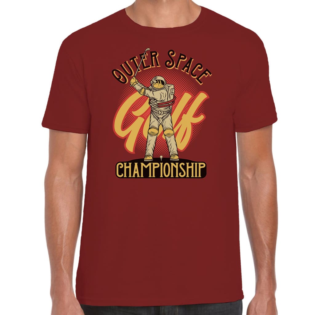 Outer Space Golf Championship T-shirt