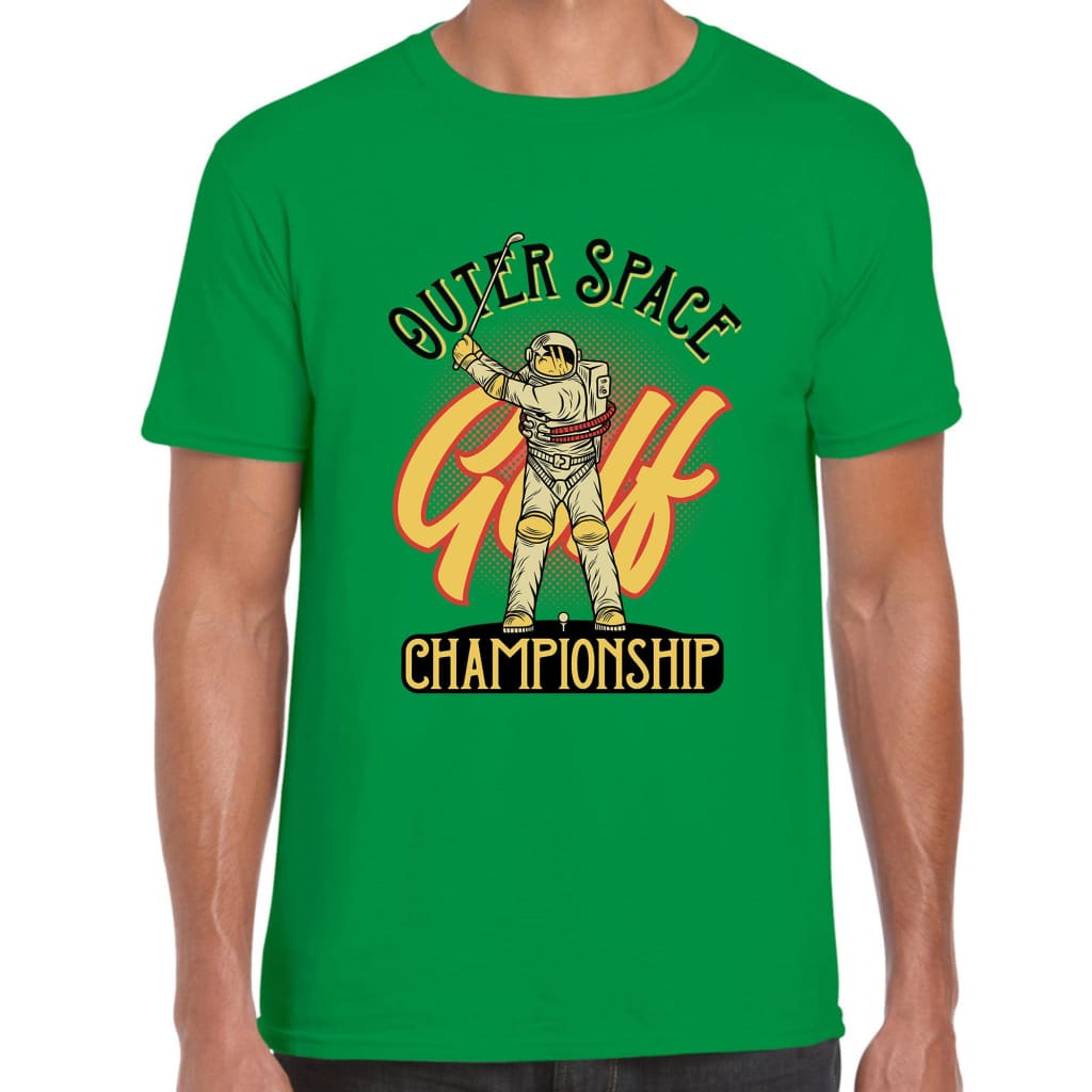 Outer Space Golf Championship T-shirt