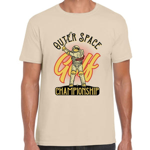 Outer Space Golf Championship T-shirt