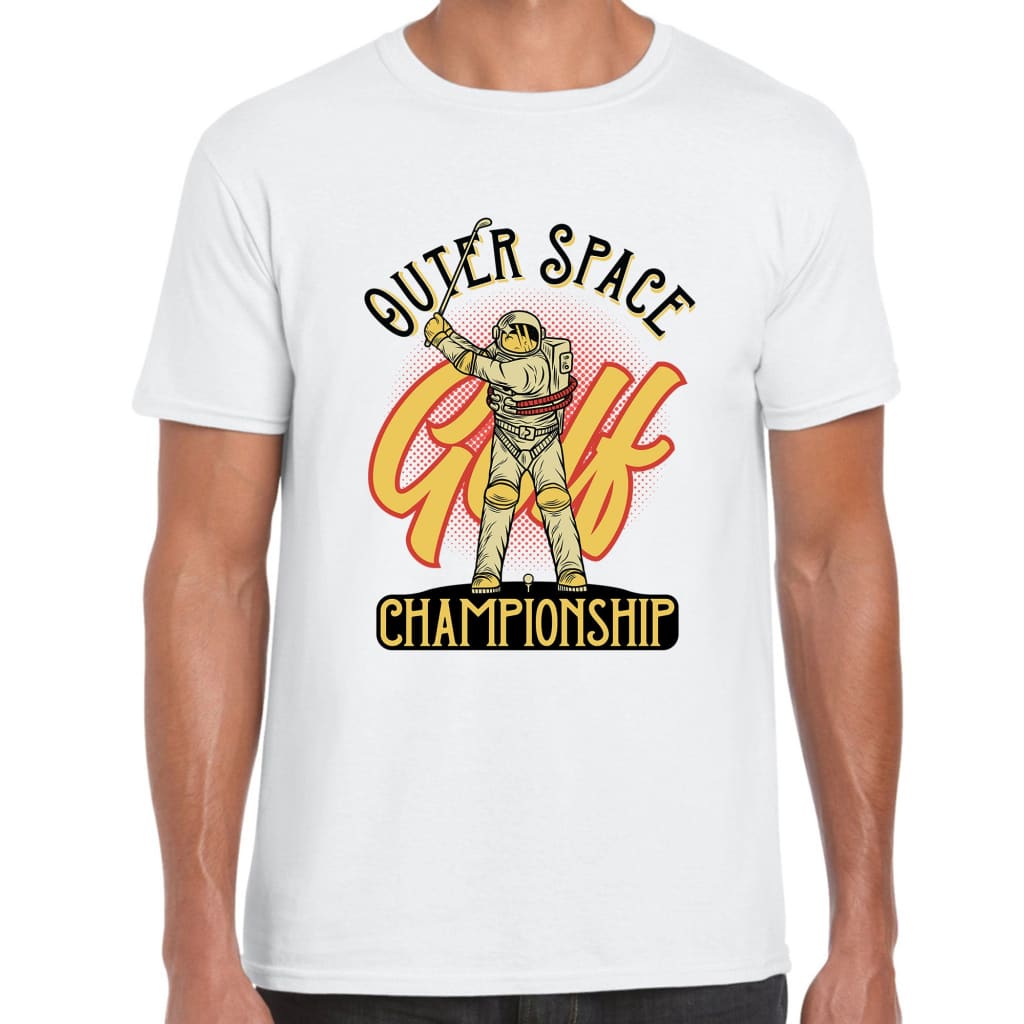 Outer Space Golf Championship T-shirt