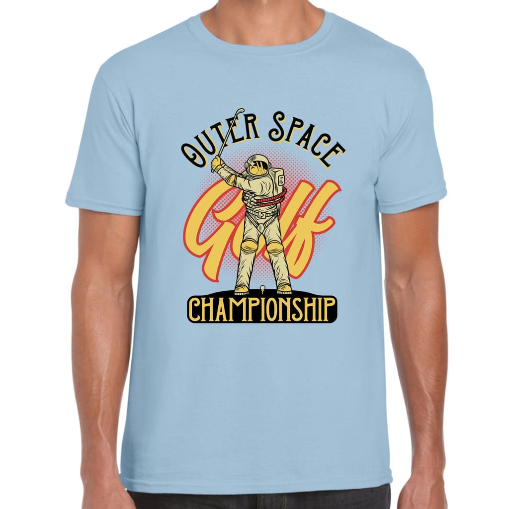 Outer Space Golf Championship T-shirt