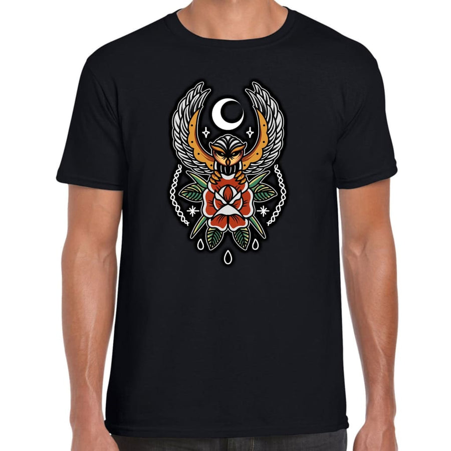 Owl Tattoo T-shirt