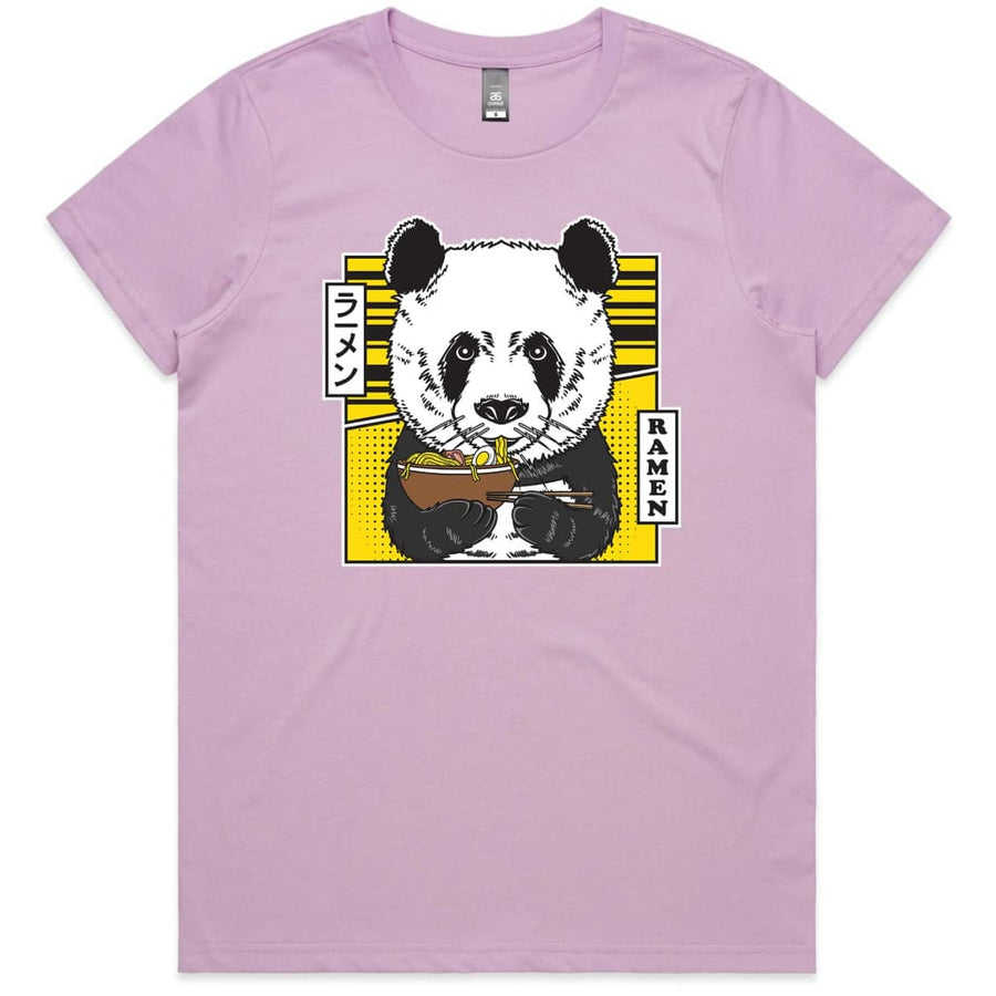Panda Ramen Ladies T-shirt