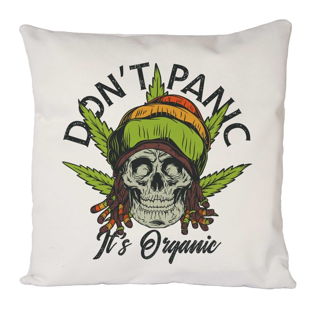 Don’t Panic It’s Organic Cushion Cover