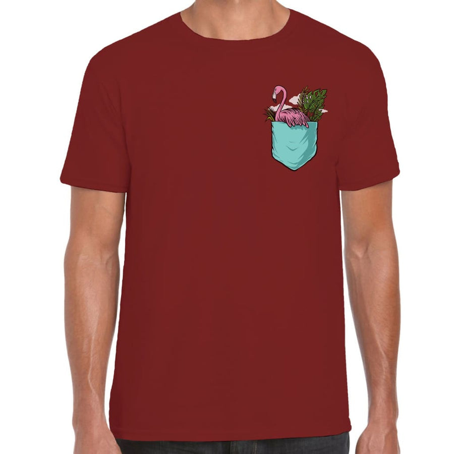 Pocket Flamingo T-shirt