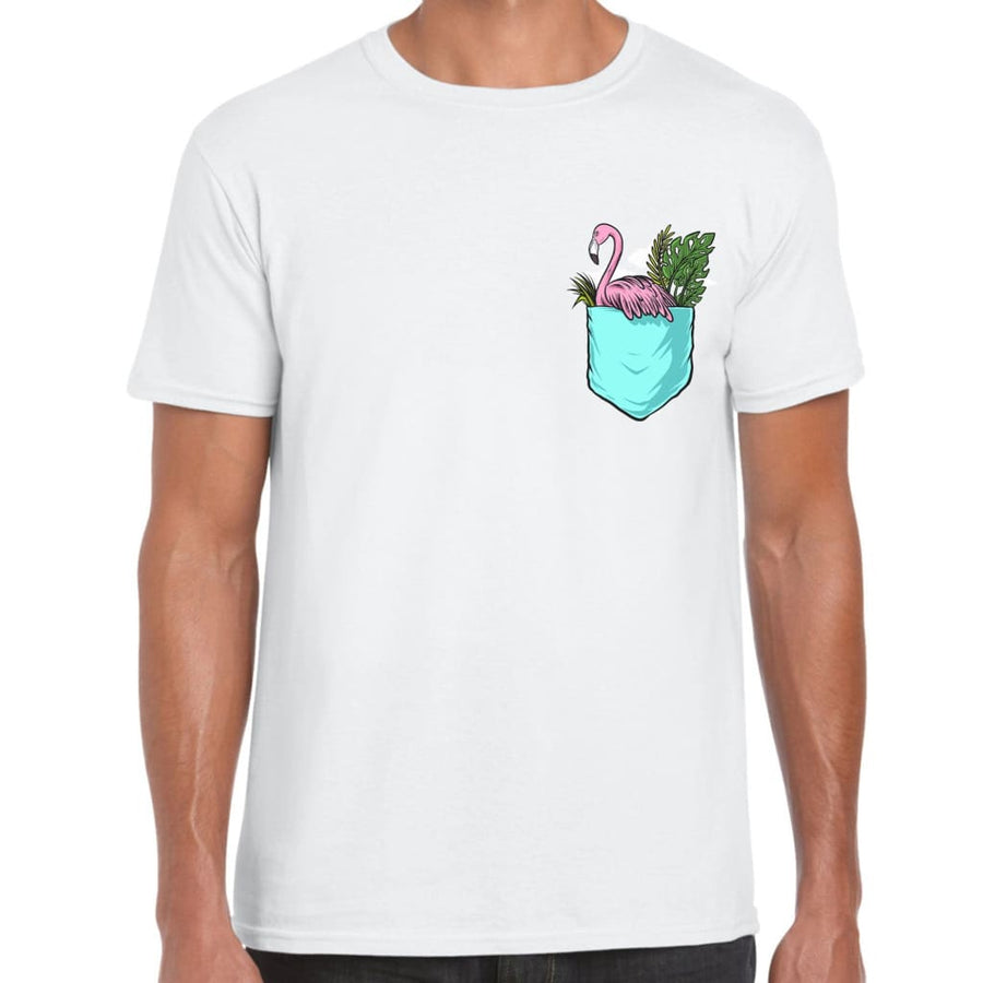 Pocket Flamingo T-shirt
