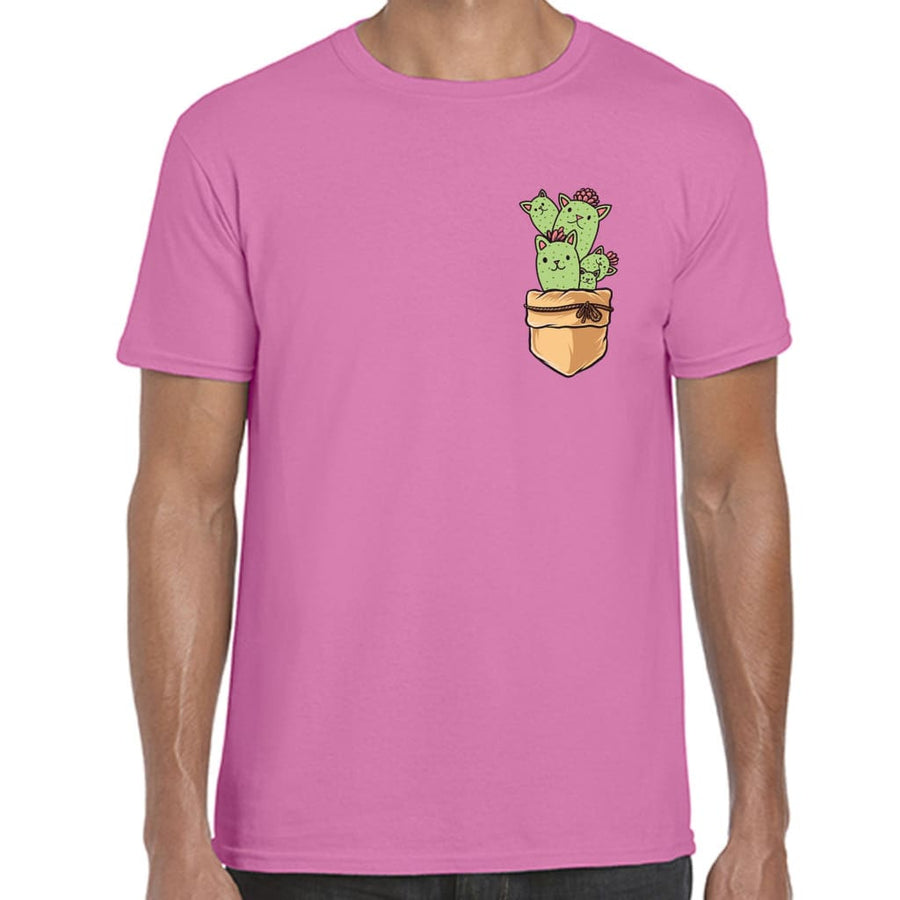 Pocket Happy Cactuses T-shirt