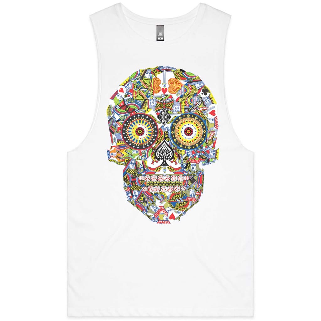 Poker Skull Vest