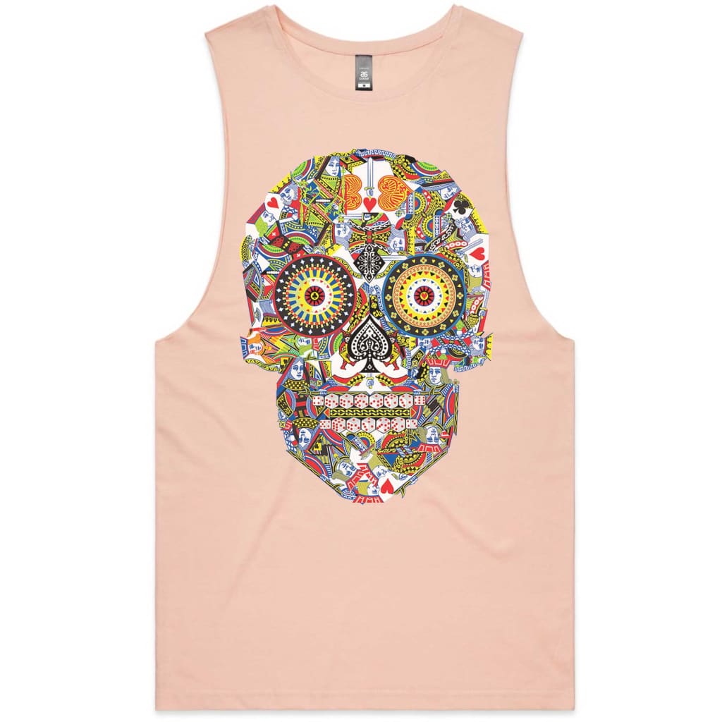 Poker Skull Vest