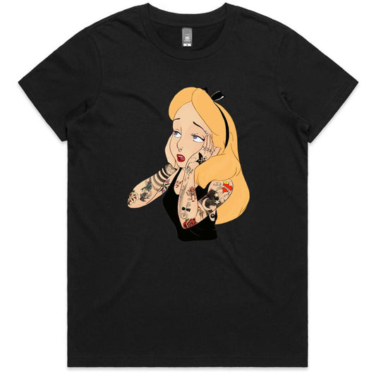 Punk Alice Ladies T-shirt