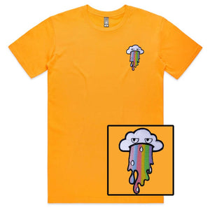 Rainbow Cloud Face T-shirt