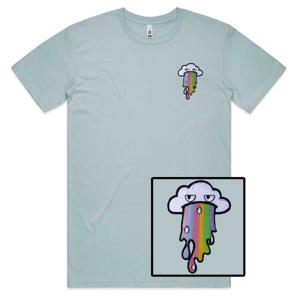 Rainbow Cloud Face T-shirt