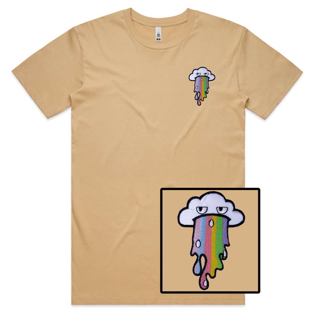 Rainbow Cloud Face T-shirt