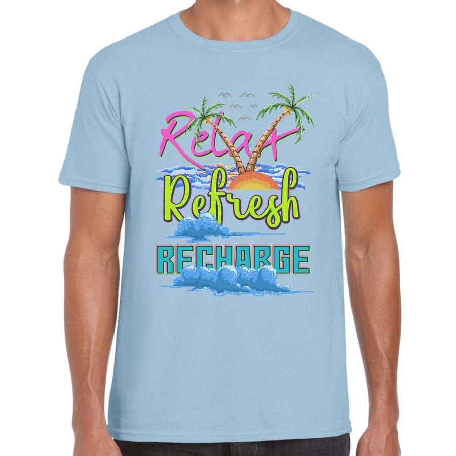 Relax Refresh Recharge T-shirt