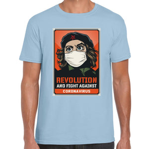 Revolution and Fight against Coronavirus T-shirt