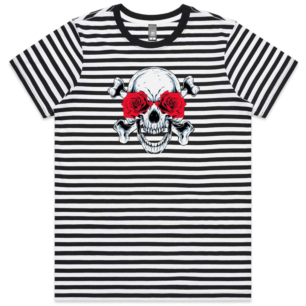 Rosey Eyes Ladies Striped T-shirt