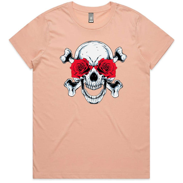 Rossy Skull Ladies T-shirt