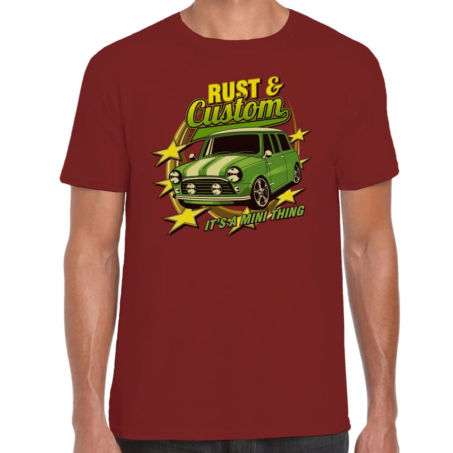 Rust & Custom T-shirt