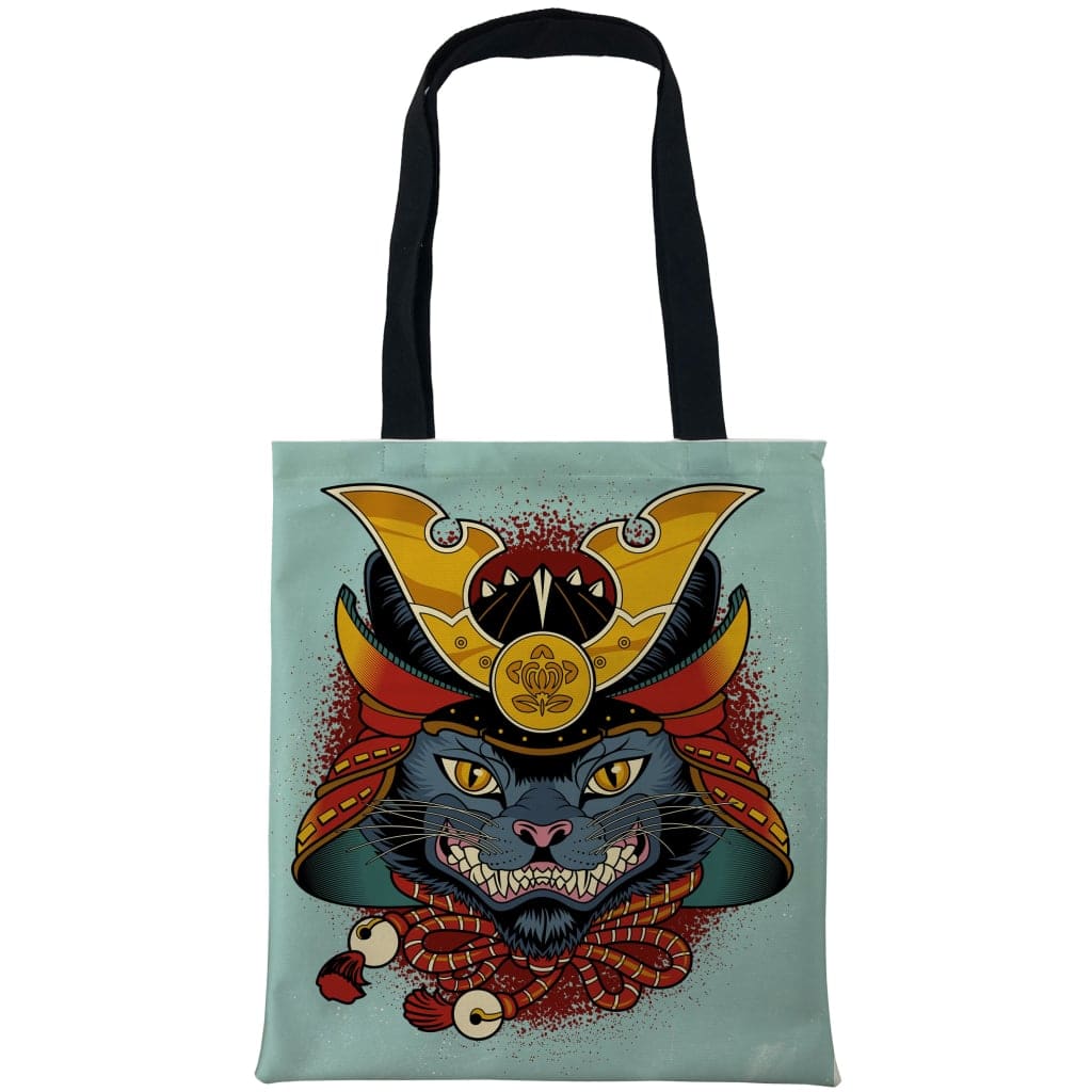 Samurai Helmet Cat Bags