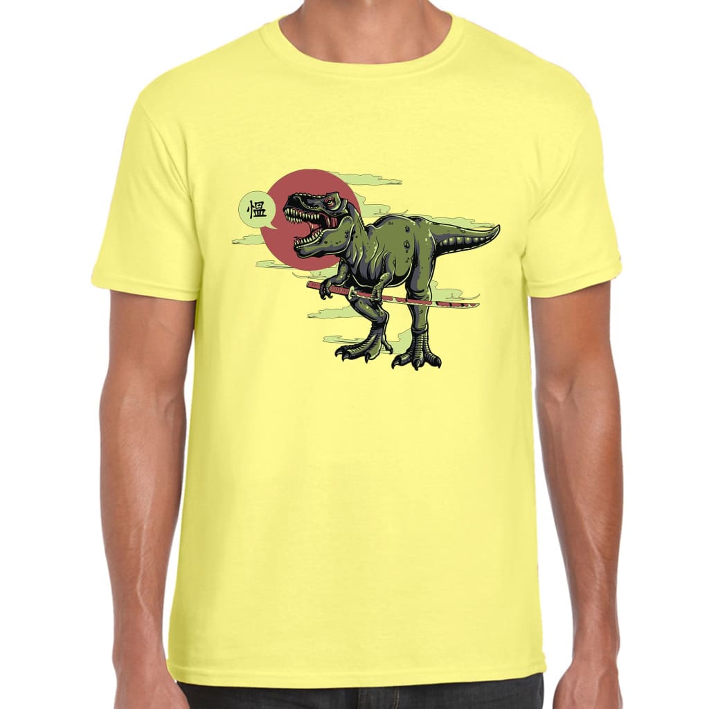 Samurai T-rex T-shirt