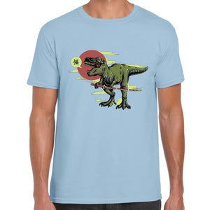 Samurai T-rex T-shirt