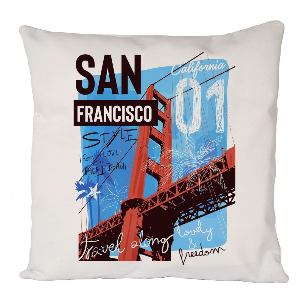 San Francisco Bridge Cushion Cover