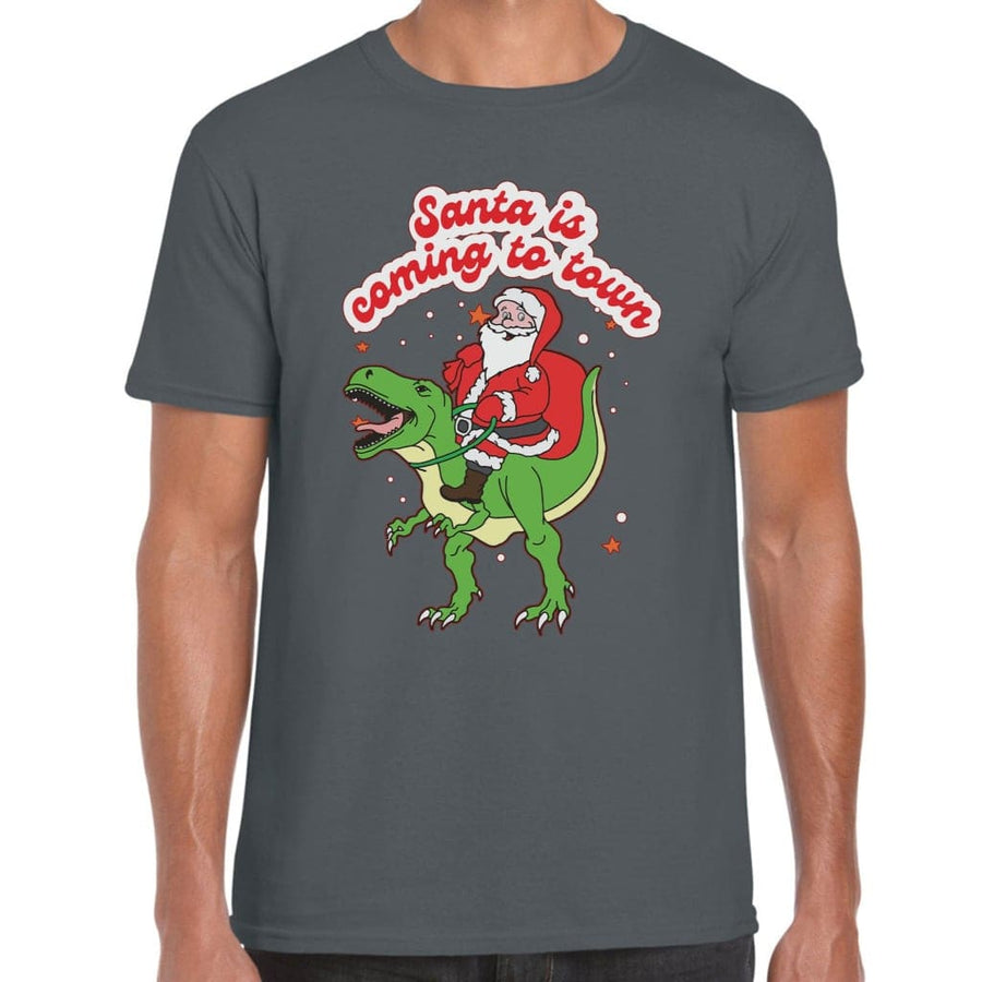 Santa Is Coming To Town T-Shirt
