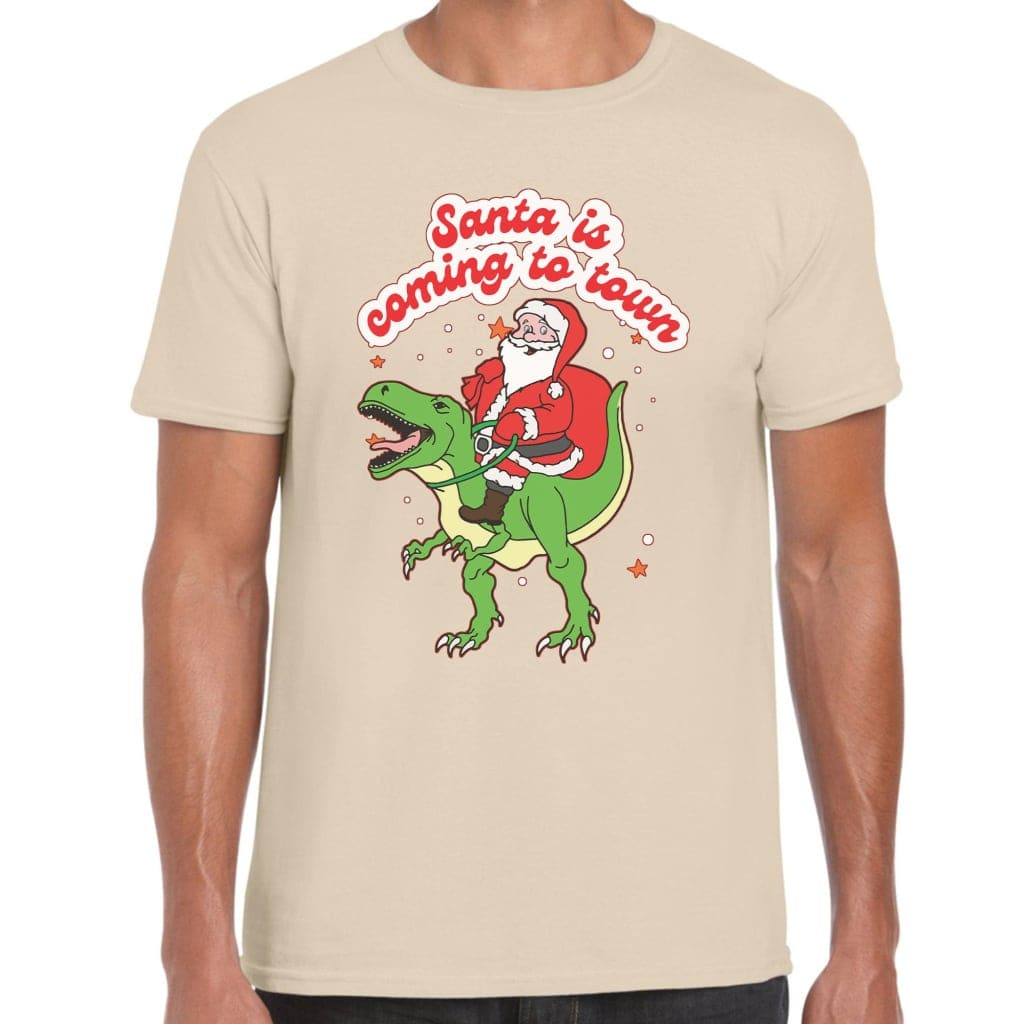 Santa Is Coming To Town T-Shirt