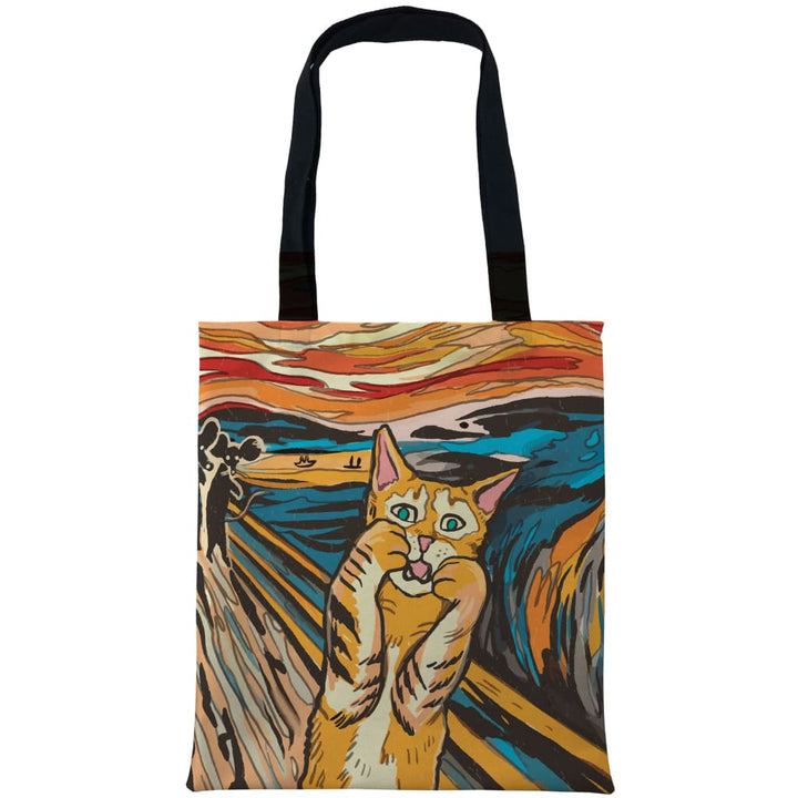 Scared Cat Painting Bags