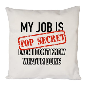 Top Secret Cushion Cover
