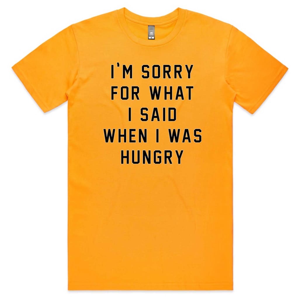 I’m sorry T-shirt