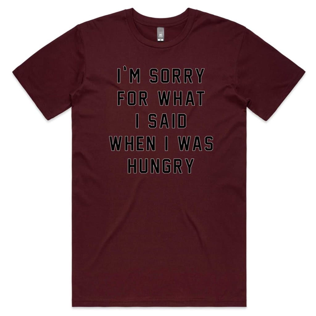 I’m sorry T-shirt