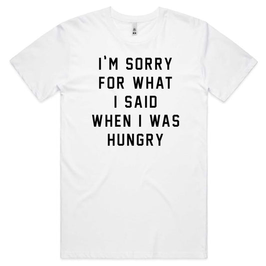 I’m sorry T-shirt