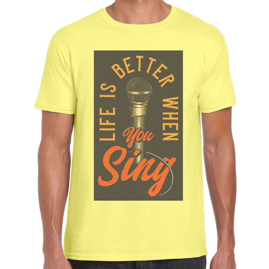 Sing T-shirt