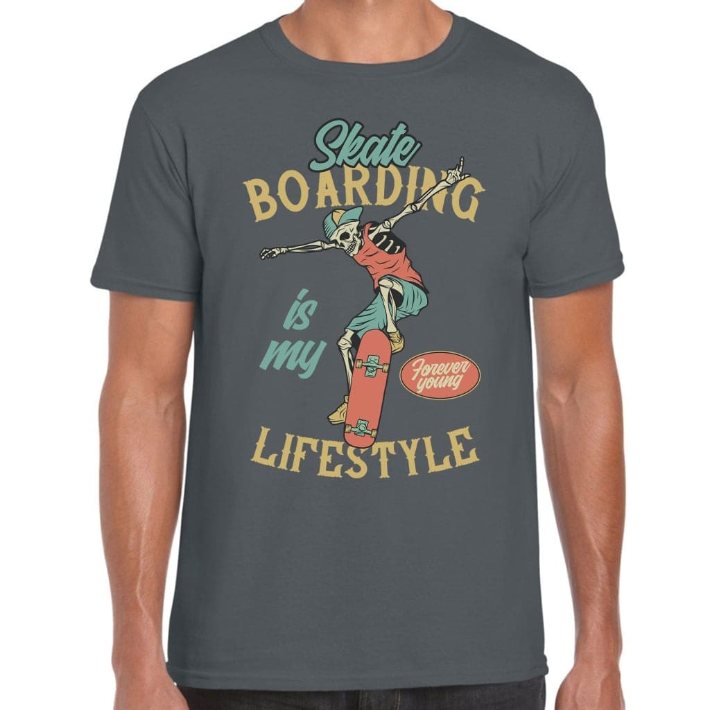 Skateboarding Is My Lifestyle T-Shirt