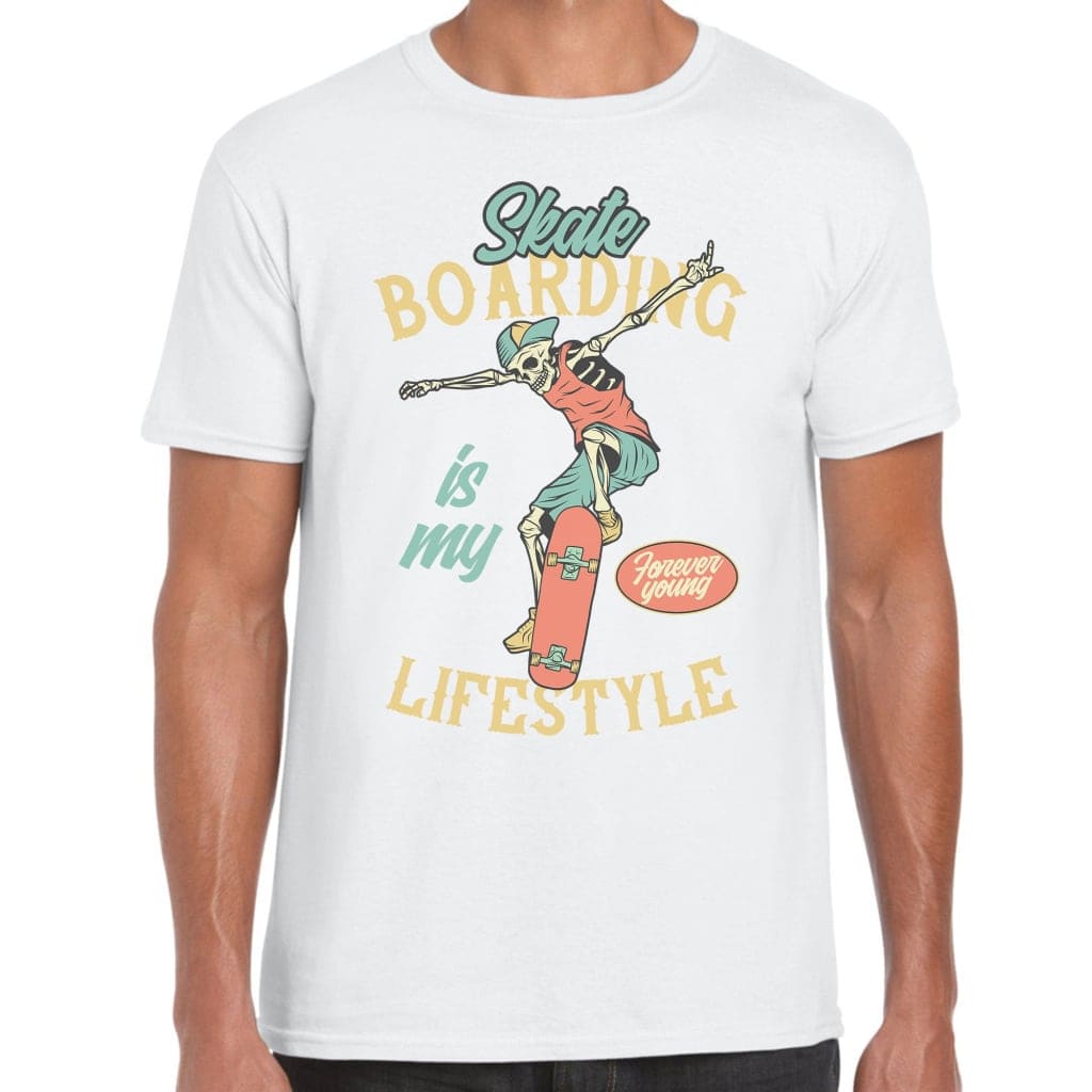 Skateboarding Is My Lifestyle T-Shirt