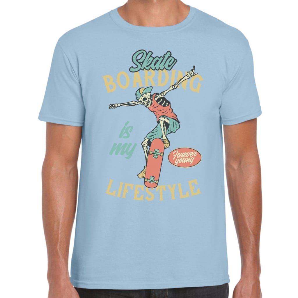 Skateboarding Is My Lifestyle T-Shirt