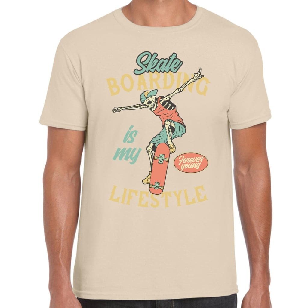 Skateboarding Is My Lifestyle T-Shirt