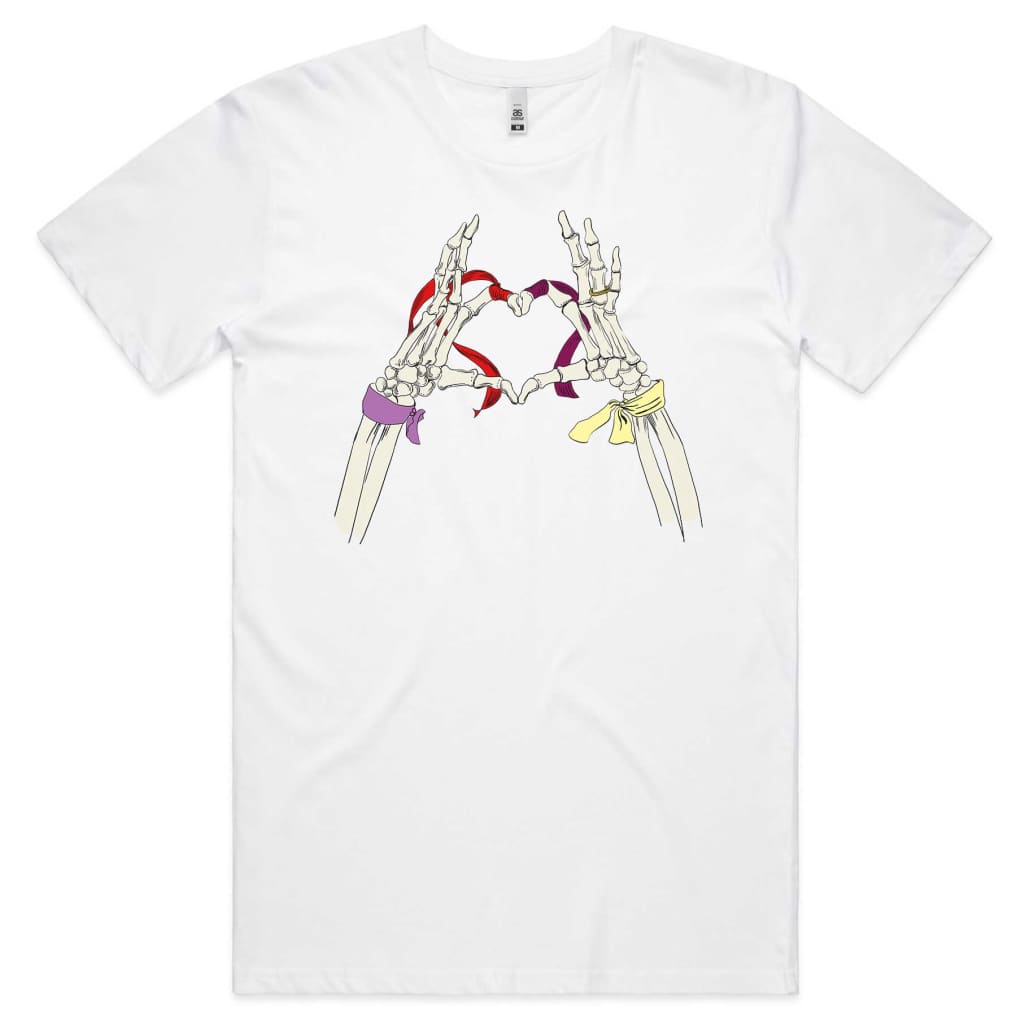 Skeleton Heart T-shirt