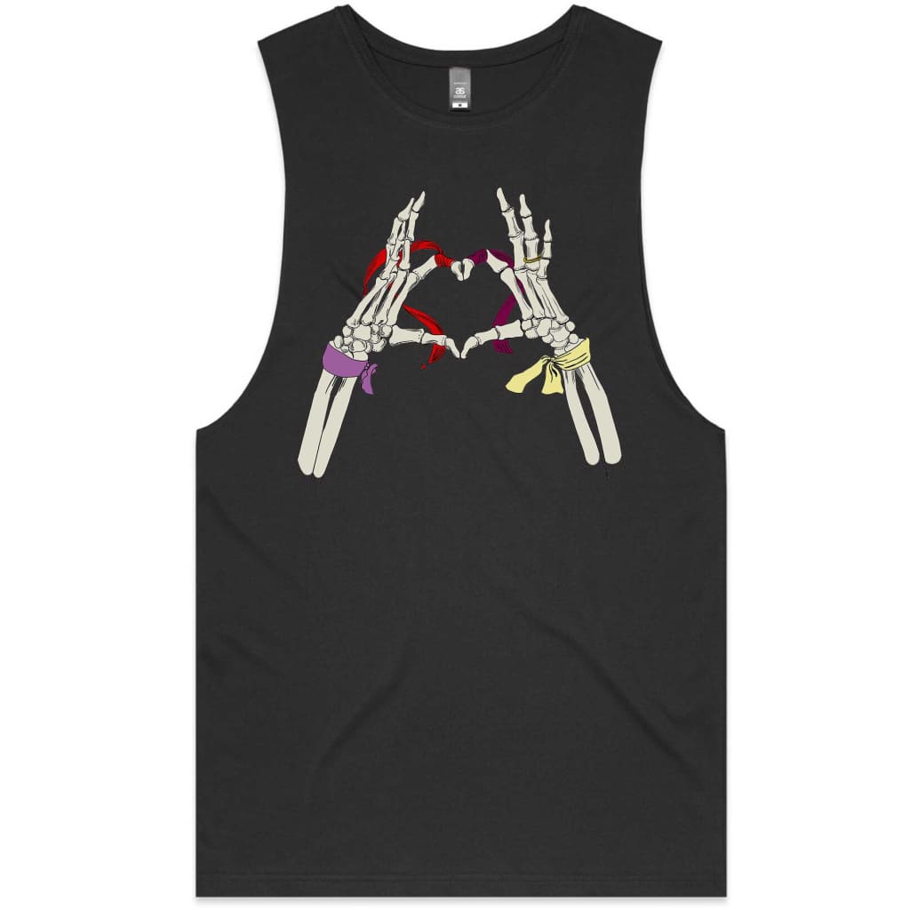 Skeleton Heart Vest